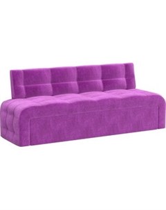 Кухонный диван Люксор микровельвет фиолетовый Мебелико