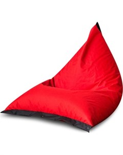 Кресло Пирамида красно черная Dreambag