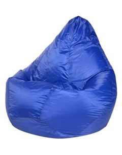 Кресло мешок Груша синее оксфорд XL Bean-bag