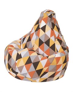 Кресло мешок Груша янтарь XL Bean-bag