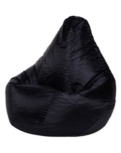 Кресло мешок Груша черное оксфорд XL Bean-bag