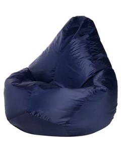 Кресло мешок Груша темно синее оксфорд XL Bean-bag