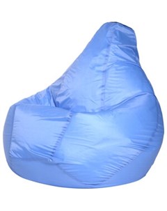 Кресло мешок Груша голубое оксфорд XL Bean-bag
