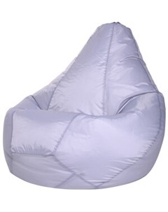 Кресло мешок Груша серое оксфорд XL Bean-bag