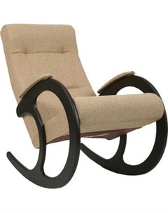 Кресло качалка МИ Модель 3 венге обивка Malta 03 А Мебель импэкс