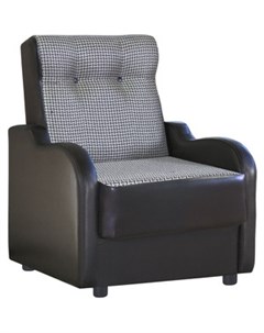 Кресло для отдыха Классика В рогожка коричневый Шарм-дизайн