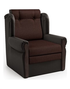 Кресло кровать Классика М шоколад и рогожка Шарм-дизайн