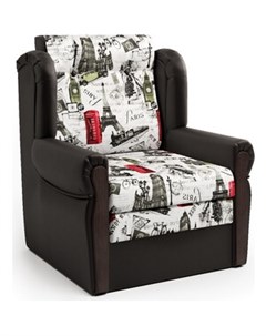 Кресло кровать Классика М шоколад и велюр Шарм-дизайн
