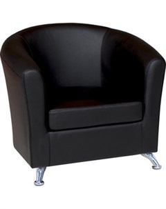 Кресло Евро экокожа черный Шарм-дизайн
