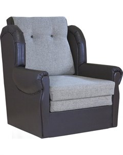 Кресло кровать Классика М шенилл серый Шарм-дизайн