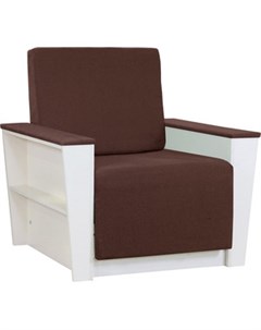 Кресло кровать Бруно 2 рогожка коричневый кровать Шарм-дизайн