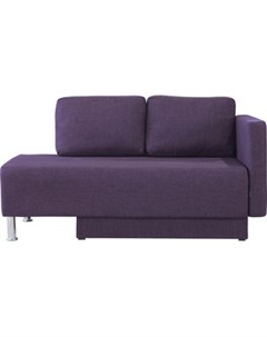 Кушетка Леон правый фиолетовый Шарм-дизайн