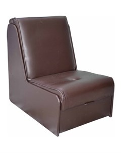 Кресло кровать Аккорд 2 экокожа шоколад Mebel ars