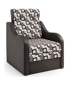 Кресло кровать Классика В шоколад и ромб Шарм-дизайн