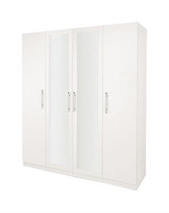 Шкаф комбинированный Шарм 140х60 белый Шарм-дизайн