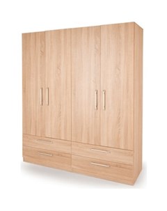 Шкаф комбинированный Шарм 140х45 дуб сонома Шарм-дизайн