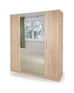 Шкаф комбинированный Шарм 140х60 дуб сонома Шарм-дизайн