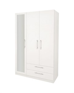 Шкаф Шарм 90х60 белый комбинированный Шарм-дизайн