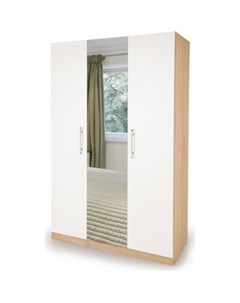 Шкаф комбинированный Шарм 105х60 дуб сонома белый Шарм-дизайн