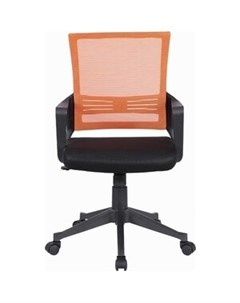 Кресло Balance MG 320 с подлокотниками комбинированное черное оранжевое 531832 Brabix