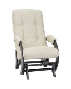 Кресло качалка глайдер МИ Модель 68 венге Polaris Beige Мебель импэкс