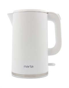 Чайник электрический MT 4556 белый жемчуг Марта