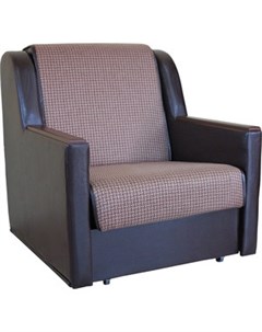 Кресло кровать Аккорд Д рогожка коричневый Шарм-дизайн