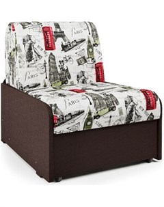 Кресло кровать Коломбо БП Париж и рогожка шоколад Шарм-дизайн