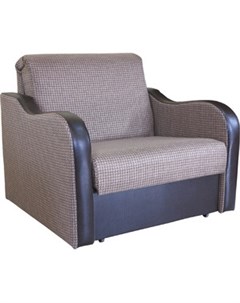 Кресло кровать Коломбо рогожка коричневый Шарм-дизайн