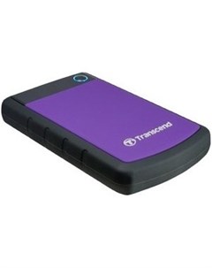 Внешний жесткий диск TS1TSJ25H3P 1Tb 2 5 USB 3 0 фиолетовый Transcend