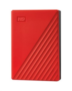 Внешний жесткий диск WDBPKJ0040BRD WESN 4Tb 2 5 USB 3 0 красный Western digital (wd)