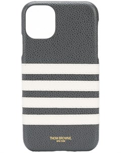 Чехол для iPhone 11 с полосками 4 Bar Thom browne