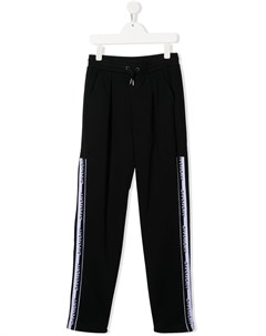 Спортивные брюки с логотипами на лампасах Givenchy kids
