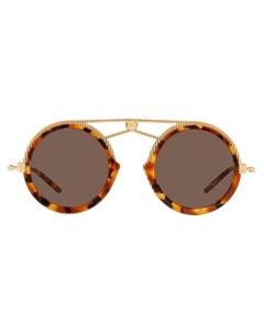 Солнцезащитные очки авиаторы черепаховой расцветки Dolce & gabbana eyewear
