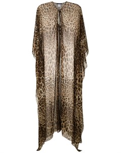 Платье туника с леопардовым принтом Dolce&gabbana