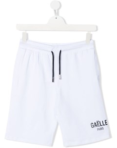 Спортивные шорты с логотипом Gaelle paris kids