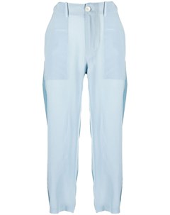 Укороченные брюки со вставками Jejia