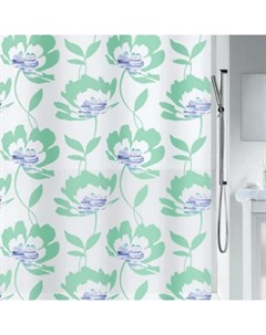 Штора для ванной комнаты Blossom Green Spirella
