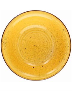Тарелка суповая Art Pepper цвет желтый Tognana