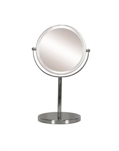 Косметическое зеркало на подставке Transparent Mirror 20х15 3х34 5 см цвет серебряный Kleine wolke