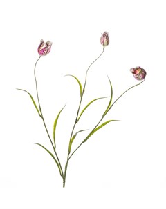 Искусственные цветы Фритиллярия 70см цвет сиреневый Silk-ka