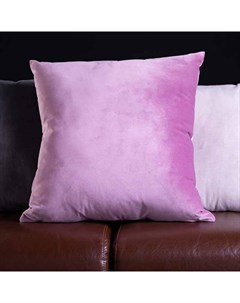 Подушка декоративная 50x50см цвет лиловый Pikamo