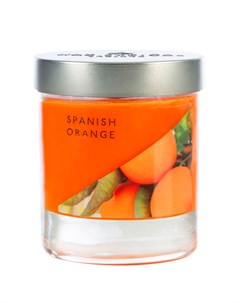 Свеча ароматическая в стеклянной банке Сделано в Англии Солнечный апельсин Wax lyrical