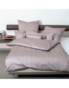 Комплект постельного белья 1 5 спальный Messina коричневый Janine