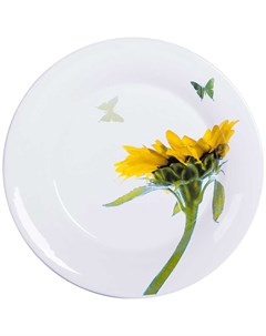Тарелка суповая Sunflower 24см Ceramiche viva
