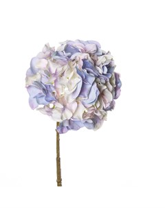 Искусственные цветы Гортензия 53см цвет светло голубой Silk-ka