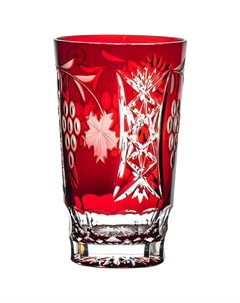 Набор стаканов высоких Grape Dark Ruby 6шт Ajka crystal