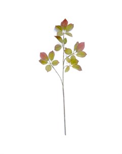 Искусственные цветы Ветка с листьями 62см Silk-ka