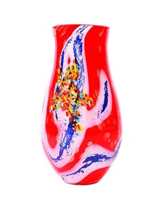 Ваза Карнавал 39см Art glass