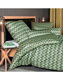 Комплект постельного белья 2 спальный Messina цвет зеленый Janine